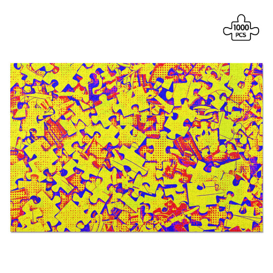 The Puzzled Puzzle (1000 pieces) Wooden Jigsaw Puzzle (1000 Pcs)