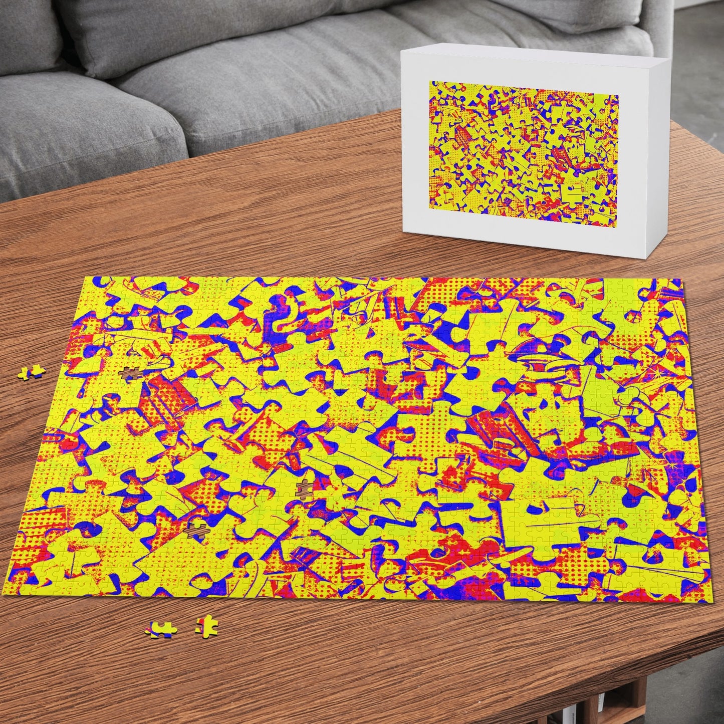The Puzzled Puzzle (1000 pieces) Wooden Jigsaw Puzzle (1000 Pcs)